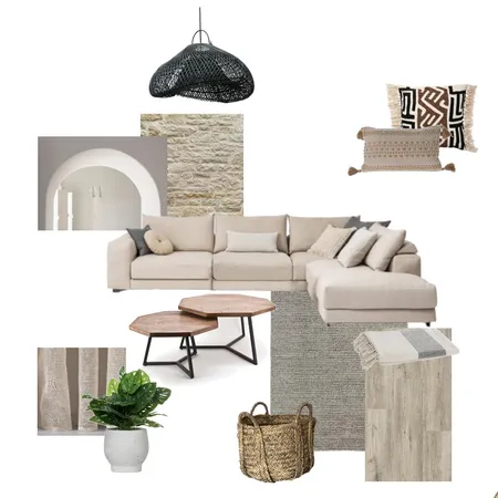 NANOU_I1_Living Interior Design Mood Board by Dotflow on Style Sourcebook