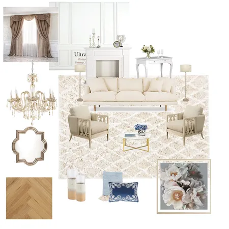 гостинная в американском стиле Interior Design Mood Board by Самусенко on Style Sourcebook