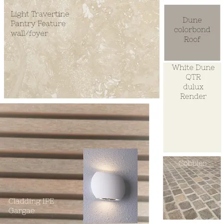 Front facade Interior Design Mood Board by Blu Interior Design on Style Sourcebook