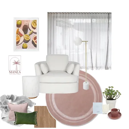 Reading Nook Interior Design Mood Board by Manea Interior Design & Styling on Style Sourcebook