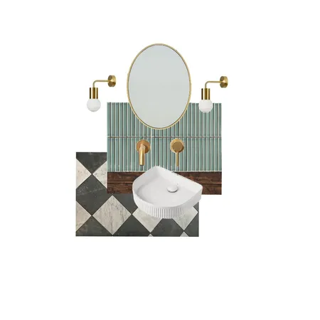 Cafe bathroom sample board Interior Design Mood Board by Ashleigh Charlotte on Style Sourcebook