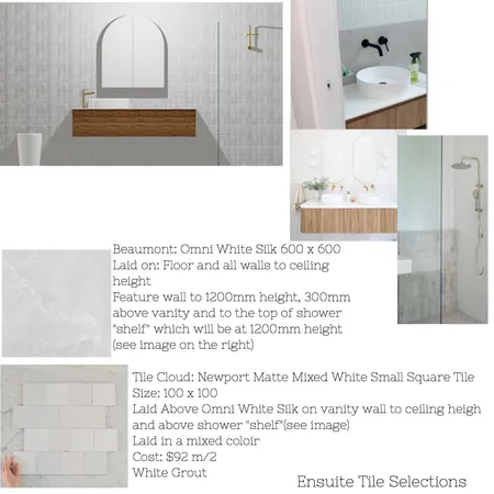 ensuite tile selections Interior Design Mood Board by taryn23 on Style Sourcebook