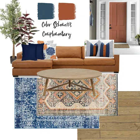 Complementary Color Scheme Interior Design Mood Board by Design with Jule's on Style Sourcebook