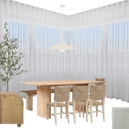 Dining Area Complete Interior Design Mood Board by Kayrener on Style Sourcebook