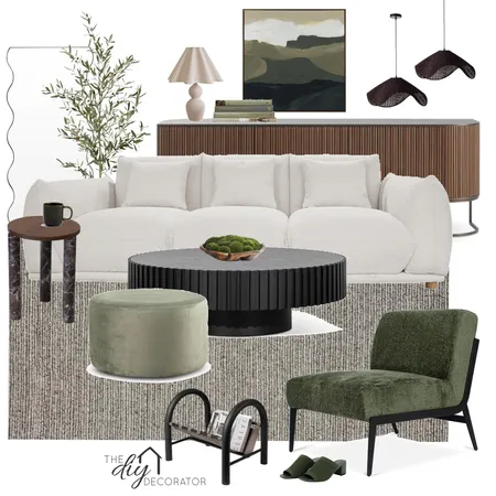 Modern living Interior Design Mood Board by Thediydecorator on Style Sourcebook