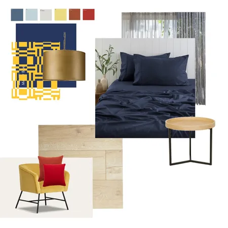 Bedroom for a family_1 Interior Design Mood Board by Interior_my_SAV on Style Sourcebook