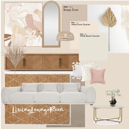 Pastel Pallette Living Lounge Room Interior Design Mood Board by stylesisterinteriordesign on Style Sourcebook