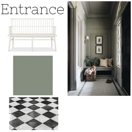 Bates House Entrance Interior Design Mood Board by LBInteriors on Style Sourcebook