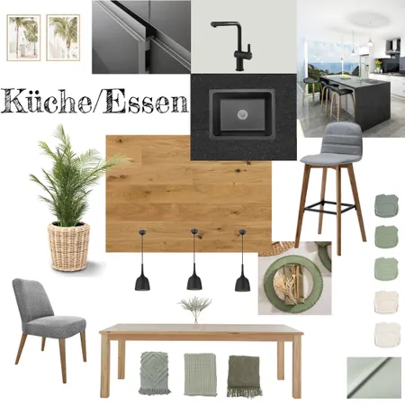 Küche/ Essen Final Interior Design Mood Board by Müller on Style Sourcebook