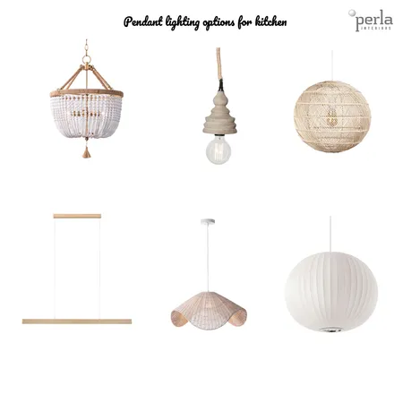 Ben and Winnie Kitchen pendants Interior Design Mood Board by Perla Interiors on Style Sourcebook