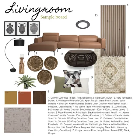 livingroom Interior Design Mood Board by MEKraftt on Style Sourcebook