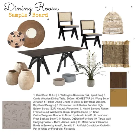 dining room Interior Design Mood Board by MEKraftt on Style Sourcebook