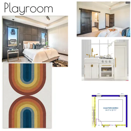 Playroom Interior Design Mood Board by Wildcat House on Style Sourcebook