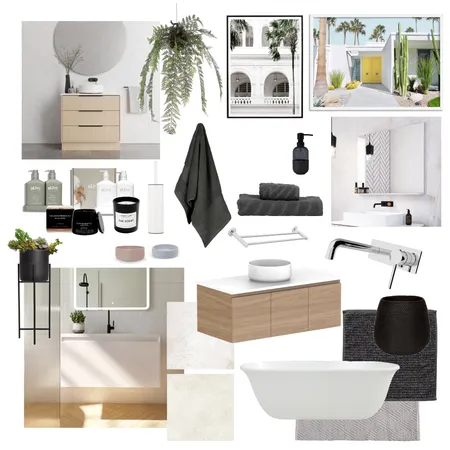 BATHROOM Interior Design Mood Board by denhamstreet on Style Sourcebook