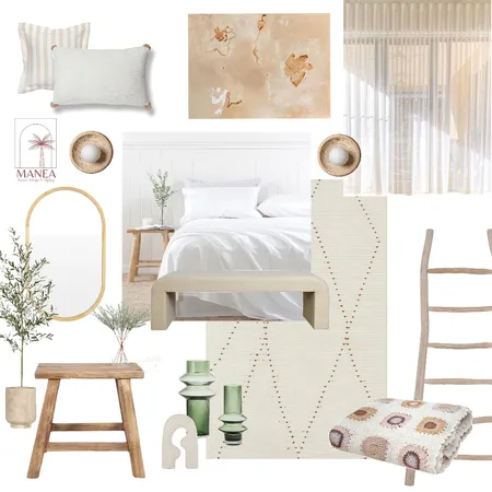 Serene Bedroom Interior Design Mood Board by Manea Interiors on Style Sourcebook