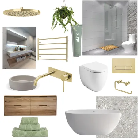 bathroom drew and Leah Interior Design Mood Board by Richellebentley3 on Style Sourcebook
