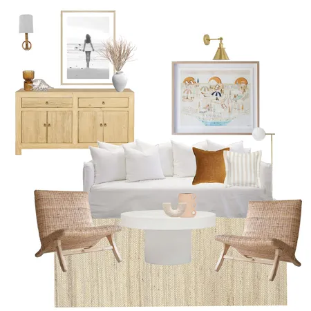 Coastal-Med-with sideboard Interior Design Mood Board by Hart on Southlake on Style Sourcebook