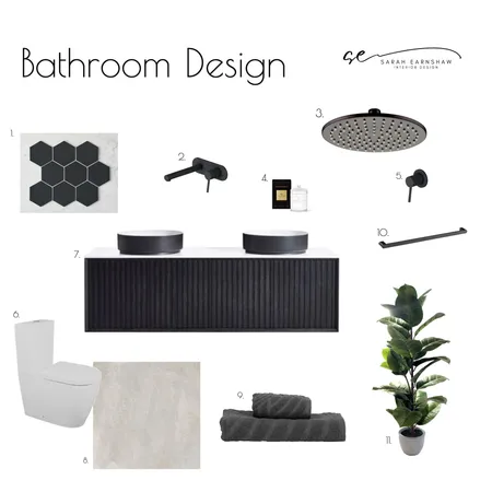 Bathroom Design Interior Design Mood Board by Sarah Earnshaw Interior Design on Style Sourcebook