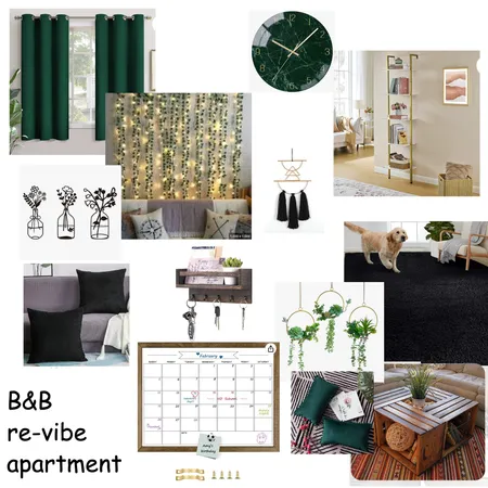 B&B re-vibe apartment Interior Design Mood Board by bai12345 on Style Sourcebook