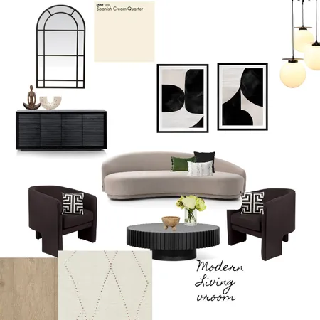 Modern living room Interior Design Mood Board by farmehtar on Style Sourcebook