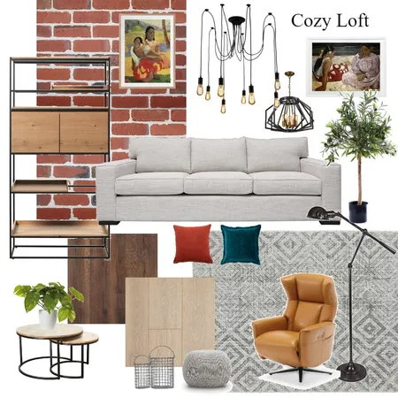 Уютный лофт Interior Design Mood Board by Al on Style Sourcebook