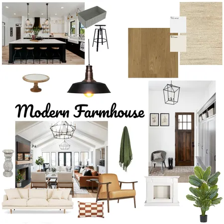 Modern Farmhouse Interior Design Mood Board by stefaniecutrera on Style Sourcebook