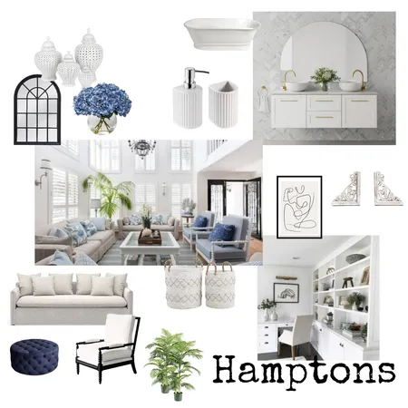 Hamptons Interior Design Mood Board by stefaniecutrera on Style Sourcebook