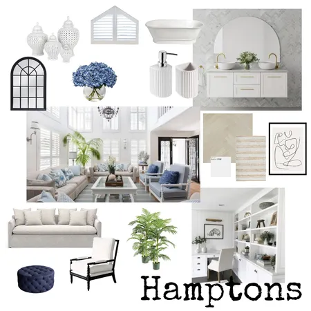 Hamptons Interior Design Mood Board by stefaniecutrera on Style Sourcebook