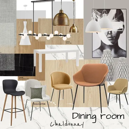 Dinning room Chardonney Interior Design Mood Board by Chanhom on Style Sourcebook