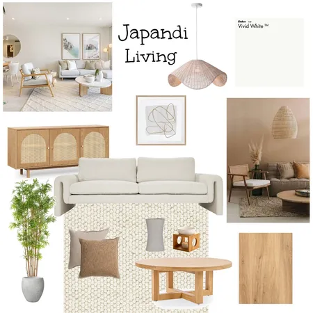 Japandi Living Interior Design Mood Board by pia_design on Style Sourcebook