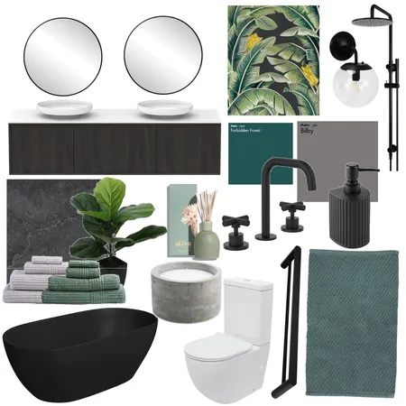 Bathroom Interior Design Mood Board by CRDesigns on Style Sourcebook