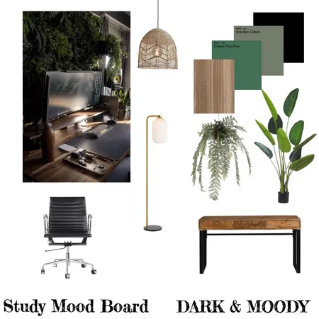 Dark & Moody Mood Board Interior Design Mood Board by DMcAlister on Style Sourcebook