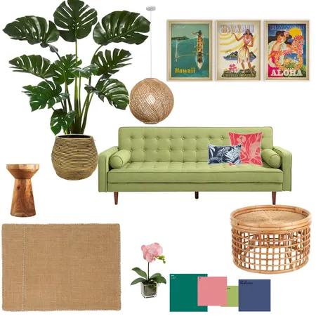 Modern Tropical Interior Design Mood Board by Tljespy on Style Sourcebook