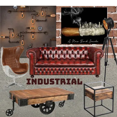 Industrial Interior Design Mood Board by ElTaso Interiors on Style Sourcebook