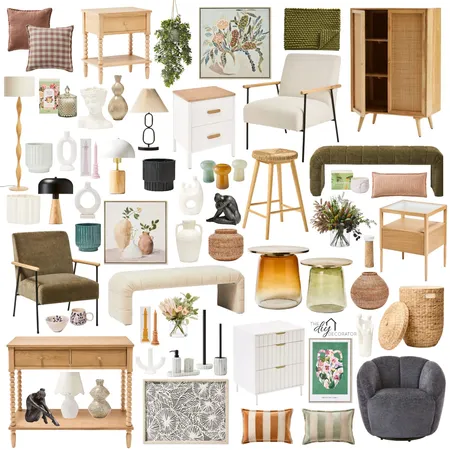 Adairs Interior Design Mood Board by Thediydecorator on Style Sourcebook