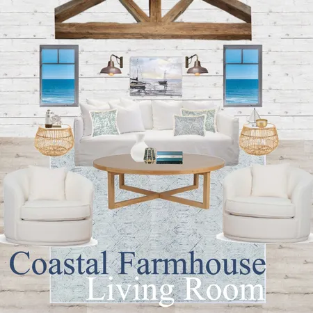 coastal farmhouse living room mood board Interior Design Mood Board by meganstarkey on Style Sourcebook