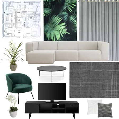 Living room Interior Design Mood Board by dianevniekerk on Style Sourcebook