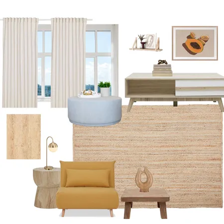 Bondi Natural Interior Design Mood Board by Unitex Rugs on Style Sourcebook