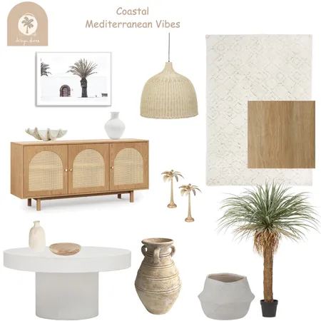 Coastal Mediterranean Coogee Residence Interior Design Mood Board by Design Divine on Style Sourcebook