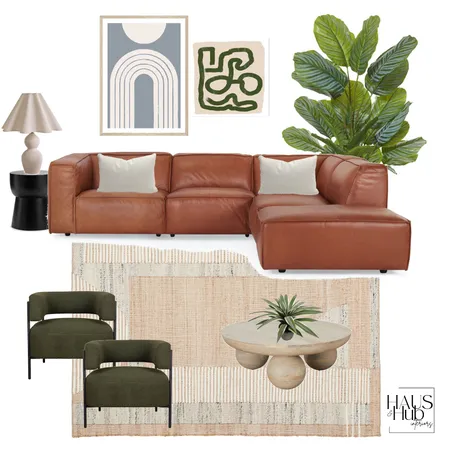 LOUNGE ROOM Interior Design Mood Board by Haus & Hub Interiors on Style Sourcebook