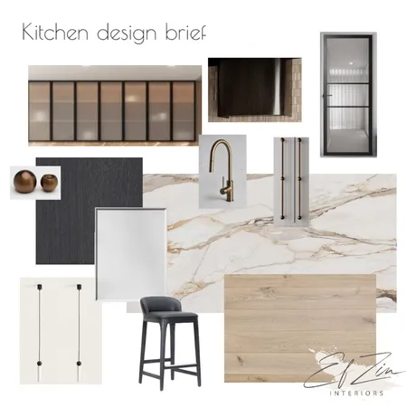 7 Gray st - Kitchen Design Brief 2 Interior Design Mood Board by EF ZIN Interiors on Style Sourcebook