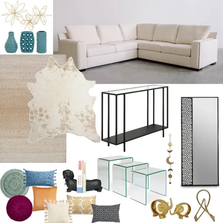 Soft finishes. Living room Interior Design Mood Board by srgordon on Style Sourcebook