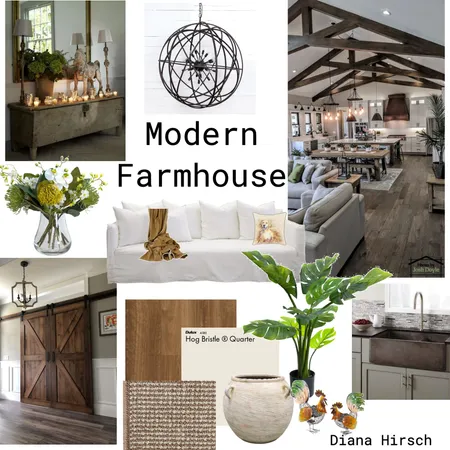 Modern Farmhouse 42723 Interior Design Mood Board by La Buena Vida Designs on Style Sourcebook