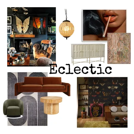 Mood Board 1- Eclectic Interior Design Mood Board by Arowhead Interiors on Style Sourcebook