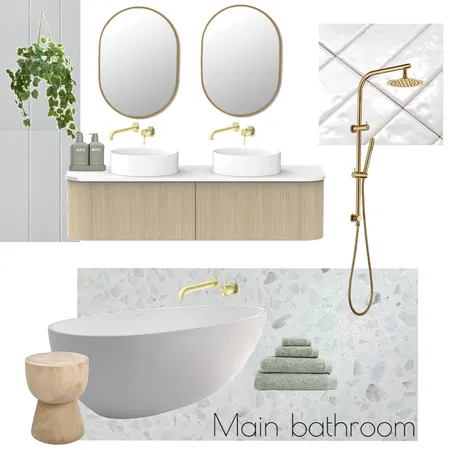 Main bathroom Interior Design Mood Board by alucy on Style Sourcebook