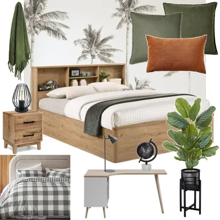 O A Bedroom 1 Interior Design Mood Board by Valhalla Interiors on Style Sourcebook