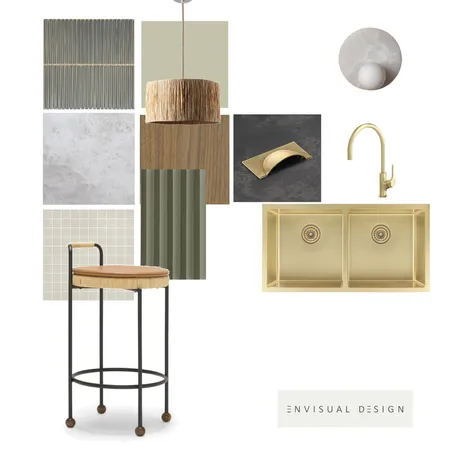 70's Kitchen Interior Design Mood Board by envisual design on Style Sourcebook