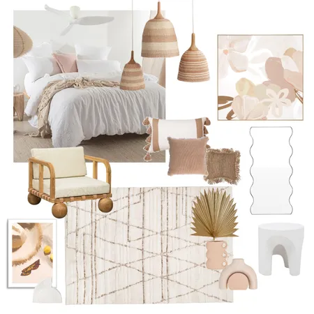 room 1 nude Interior Design Mood Board by Deslandes on Style Sourcebook