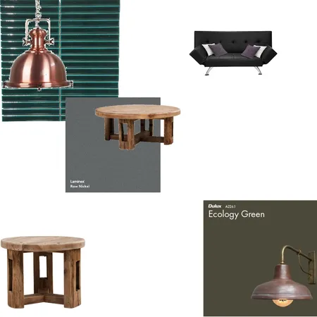 modern industrial living room Interior Design Mood Board by nina andrew on Style Sourcebook