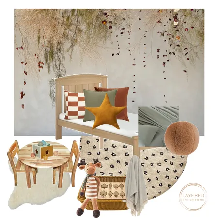 Kids Bedroom Interior Design Mood Board by Layered Interiors on Style Sourcebook